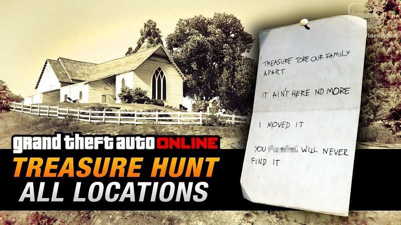 GTA 5 All Treasure Hunt Locations