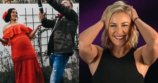 Nikki Bella reveals the gender of her baby, Renee Young and Zelina Vega react