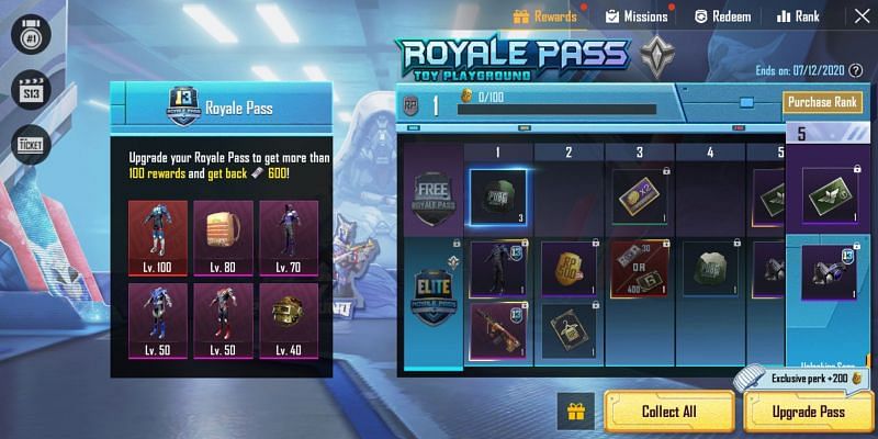 PUBG Mobile Season 13 Royale Pass End Date