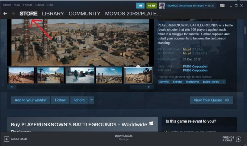 pubg free download steam