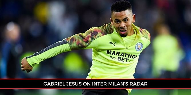 Inter identify EPL star Gabriel Jesus as replacement for Barcelona-bound Lautaro