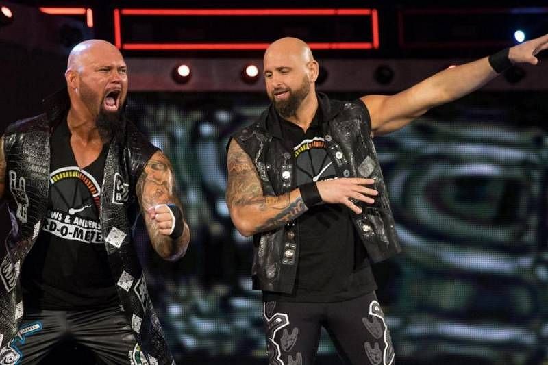 Karl Anderson (right) with Luke Gallows