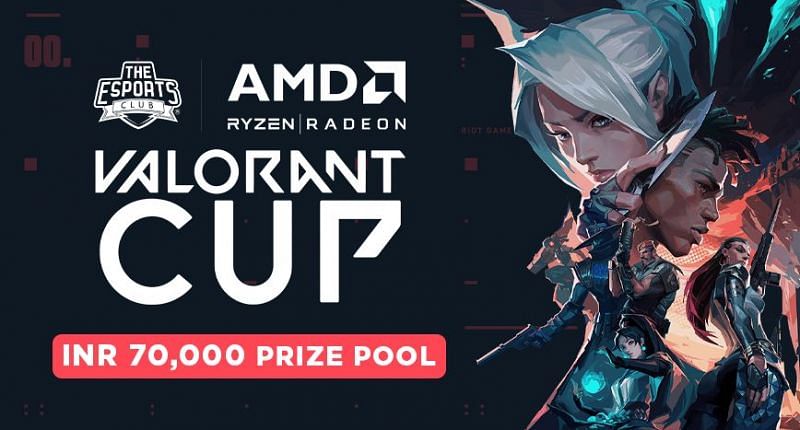 AMD Valorant CUP with INR 70,000 Prize Pool