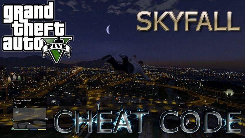 Skyfall cheat in GTA 5 (Image: YouTube)