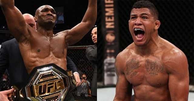 Kamaru Usman and Gilbert Burns