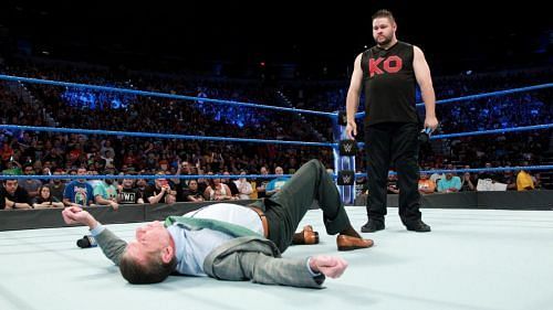 Owens attacks Vince McMahon
