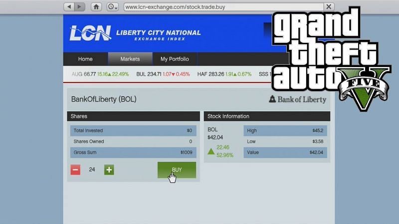 GTA 5 Stock Market All You Need to Know