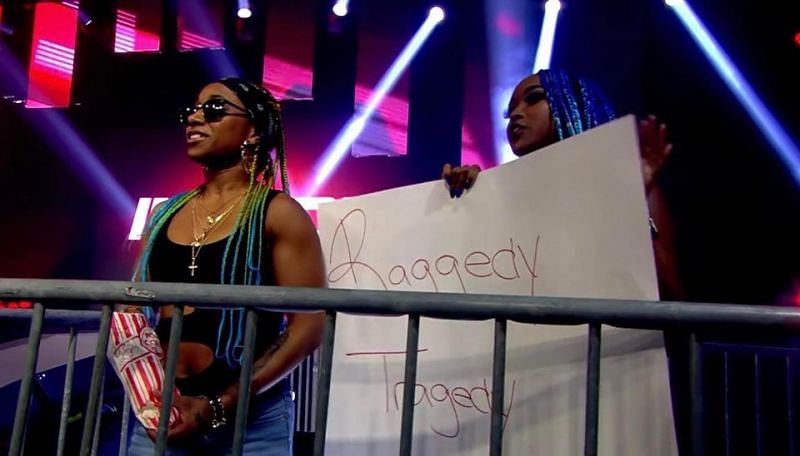Tasha and Kiera have stepped up their audience game, even bringing their own signs