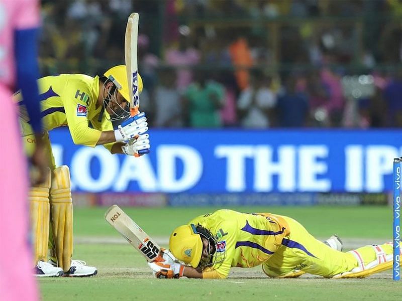 MS Dhoni is one of the players who loves a good giggle during IPL games
