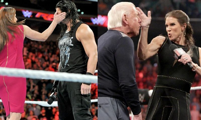 Stephanie McMahon has slapped her fair share of WWE Superstars, including Roman Reigns and Ric Flair
