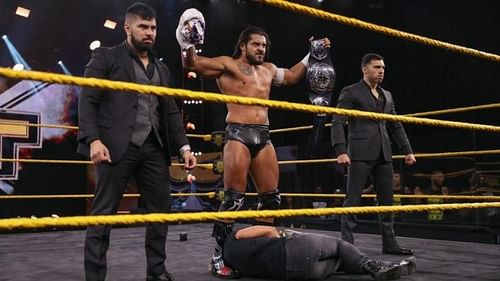Santos Escobar with his new faction