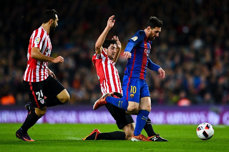Lionel Messi (right) will be looking to be at his very best against Bilbao. But even that may not be enough to win Barcelona the 2019-20 La Liga title.