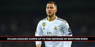Real Madrid star Eden Hazard "from another planet", says brother Kylian