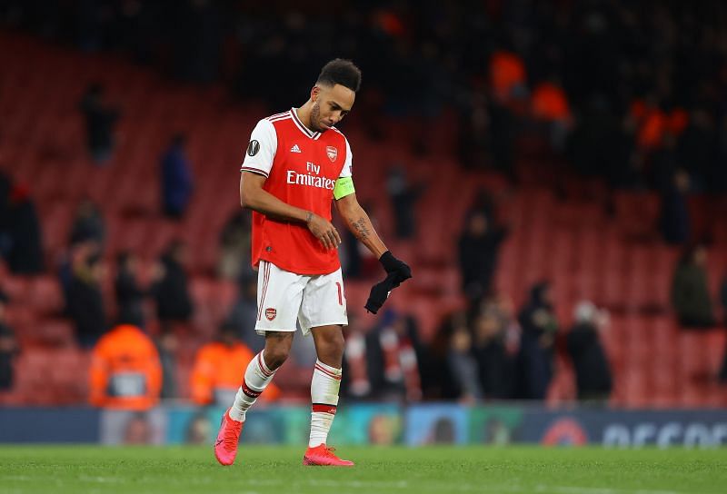 Pierre-Emerick Aubameyang will look to inspire Arsenal to victory in the Premier League