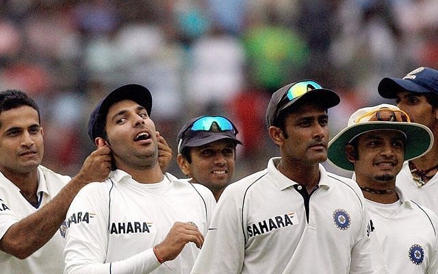 The Indian cricket team in 2007