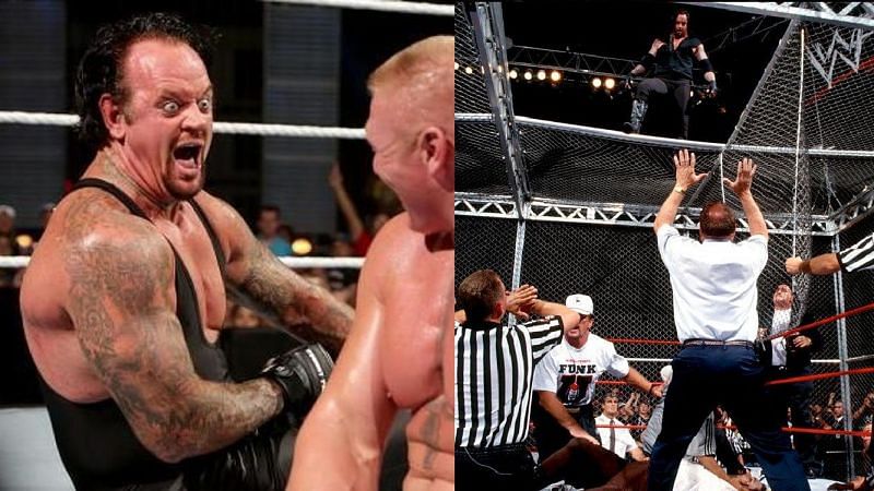 Two iconic moments involving The Undertaker that were unscripted