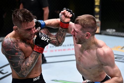 Dustin Poirier and Dan Hooker gave it all!