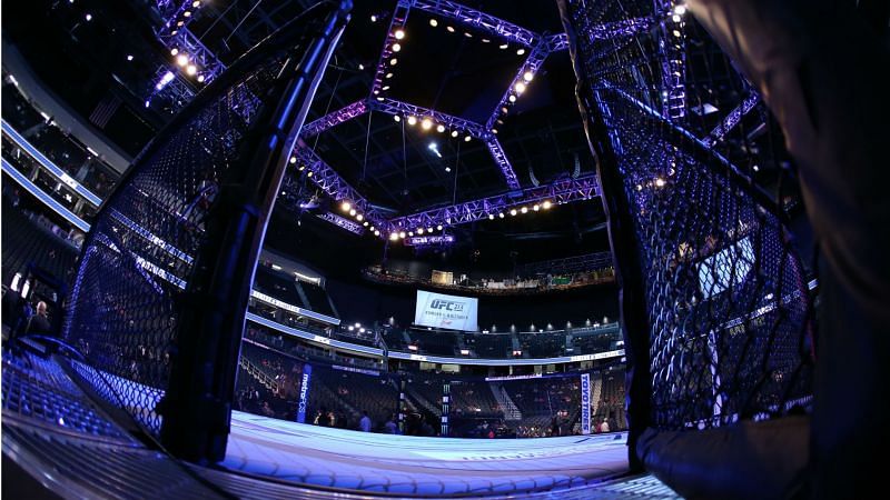 An empty MMA venue