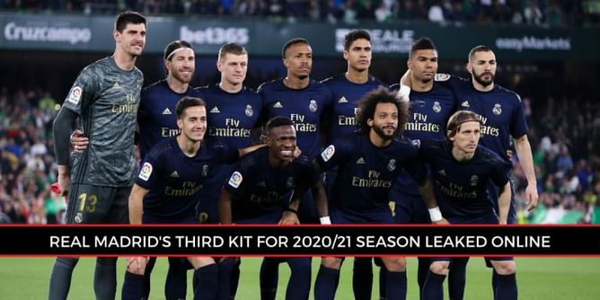 Real Madrid's leaked 2020/21 jersey sends fans into a frenzy