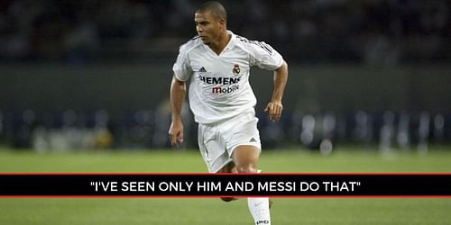 Ronaldo was one of the few players to play for both Barcelona and Real Madrid