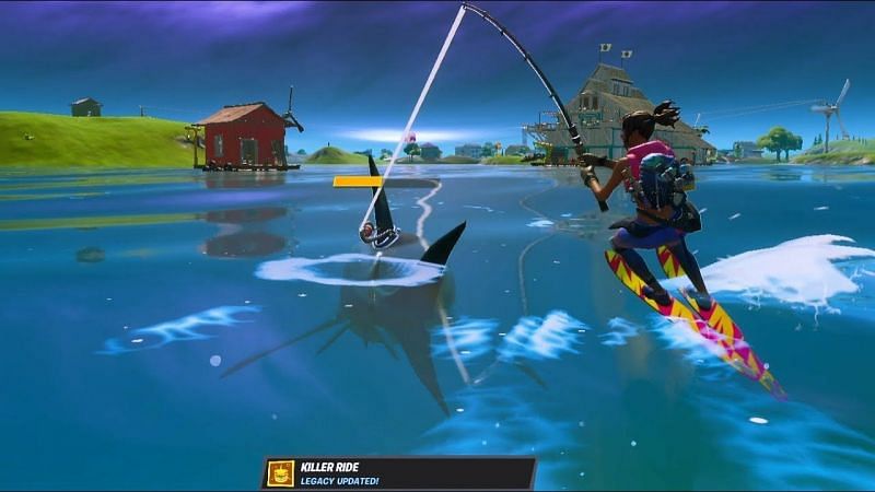 Fortnite Week 2 challenges: How to ride a loot shark in Fortnite