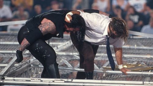 Taker and Mankind had one of the most brutal matches in WWE history