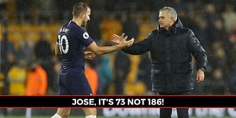 EPL manager Jose Mourinho fudges numbers to prove managerial record and defend Harry Kane