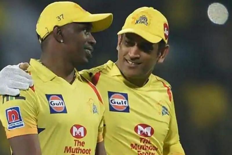 Dwayne Bravo and MS Dhoni have been teammates for a long time now
