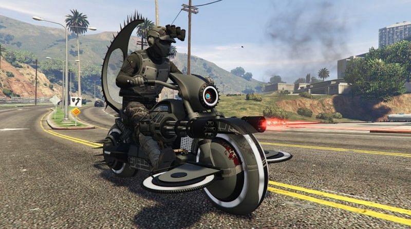 Gargoyle Deathbike in GTA: Online