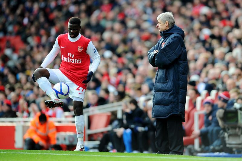 Emmanuel Eboue came under fire in 2008 after a poor performance for Arsenal against Wigan