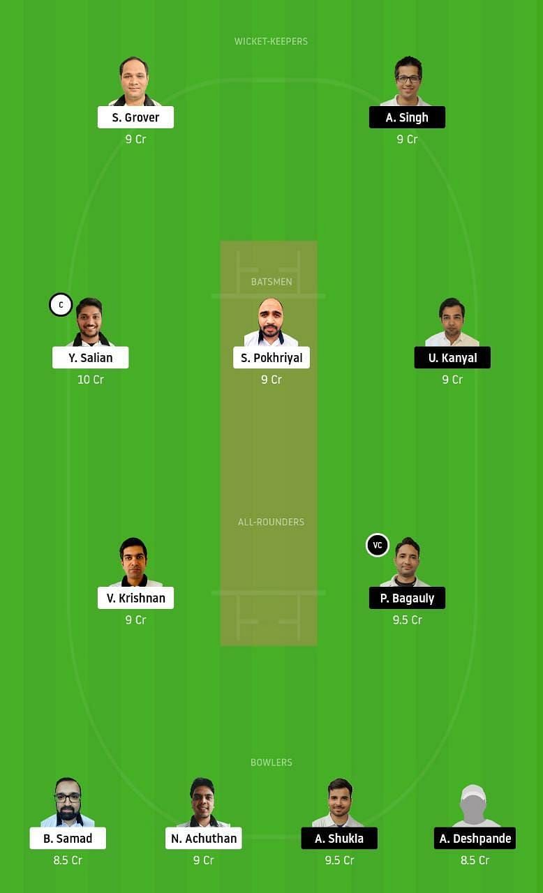 PBVI vs UCC Dream11 Fantasy