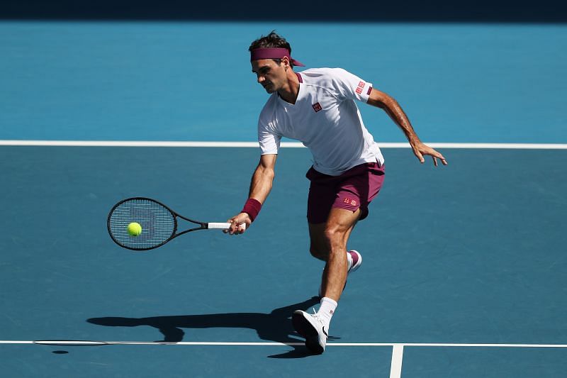 Roger Federer at Australian Open 2020
