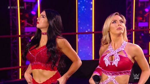 Another way through which WWE can sow the seeds for a future triple threat match between The IIconics, Alexa Bliss and Nikki Cross, and Sasha Banks and Bayley