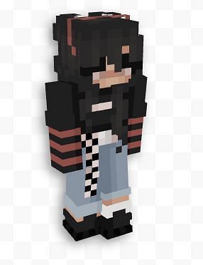 Female Sapnap Minecraft Skin