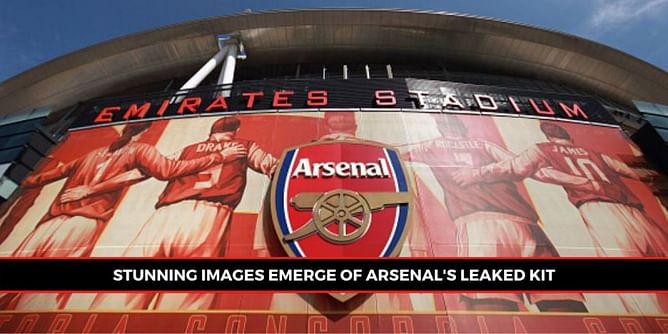 EPL club Arsenal's 2020-21 season home kit leaked online