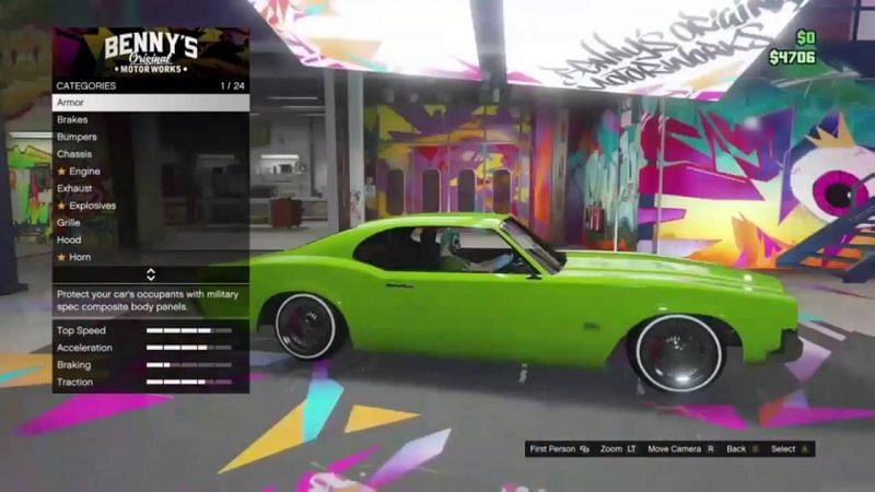 how do you use turbo in gta 5 xbox