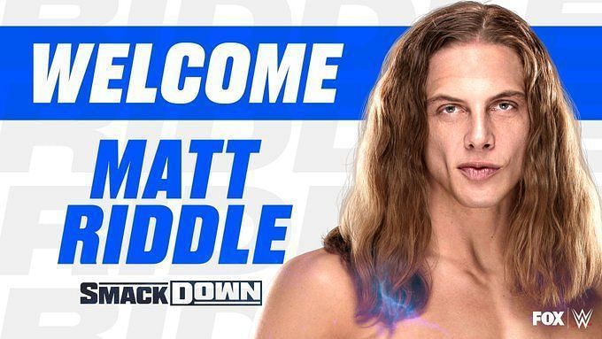Matt Riddle comes to SmackDown with high expectations.