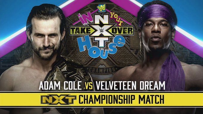 The NXT Championship will be on the line!