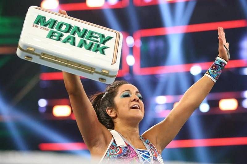Bayley cashed in on Flair on the same night she claimed the briefcase.