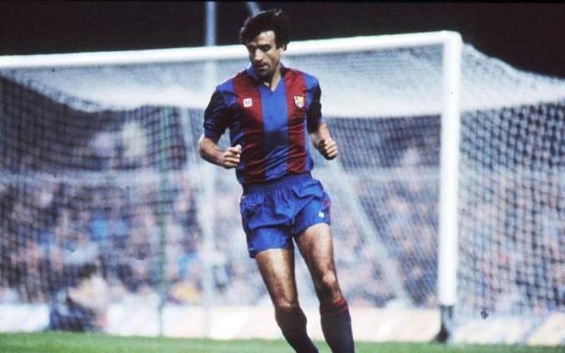 Jose Ramon Alexanko captained Barcelona&#039;s famous &#039;Dream Team&#039; in the &#039;80s and &#039;90s