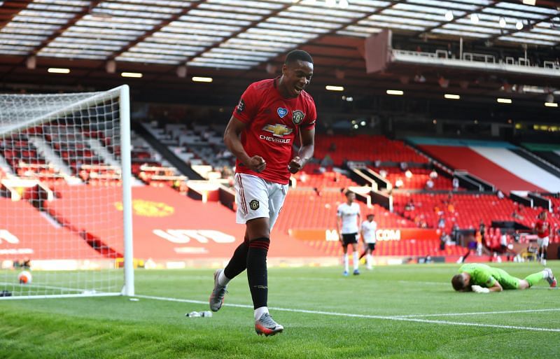 Anthony Martial was the standout player of the EPL matchday