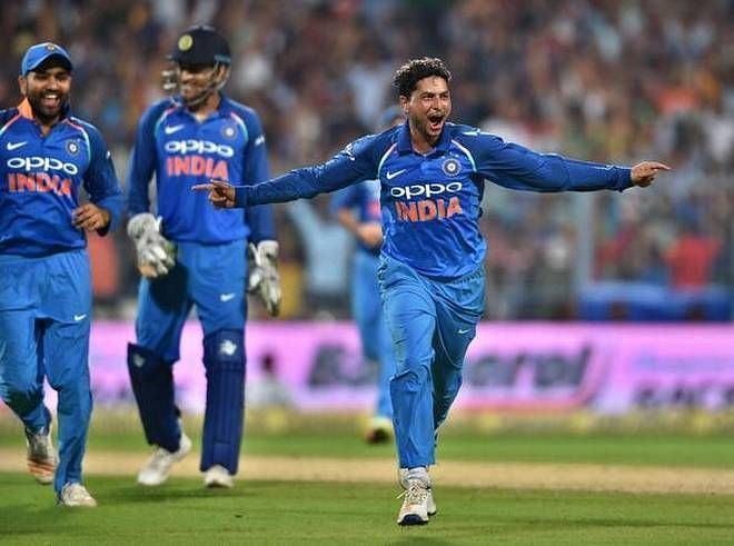 Kuldeep Yadav is the only Indian bowler to take two hat-tricks in ODI cricket