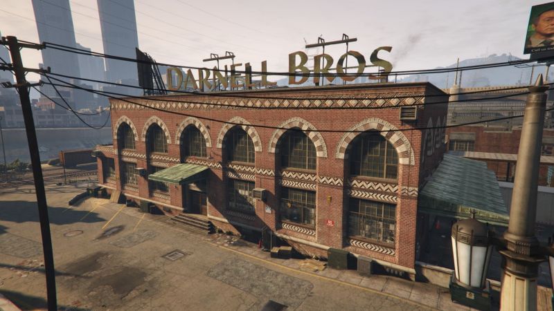 Darnell Bros Warehouse. Image: GTA Wiki - Fandom.