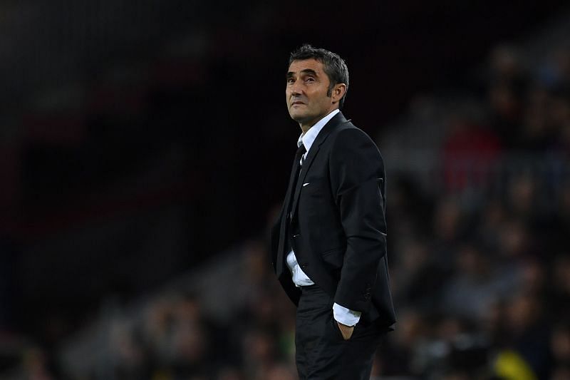 Ernesto Valverde and Barcelona did not split on even terms this January