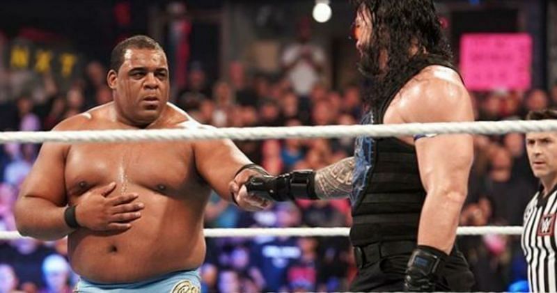 Keith Lee shakes hands with Roman Reigns at Survivor Series. A taste of things to come?