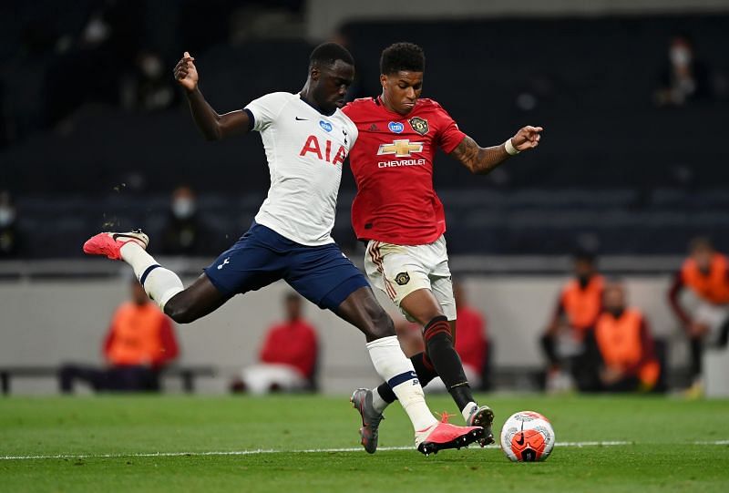 Tottenham played out a 1-1 draw with Manchester United tonight in both teams&#039; return to action