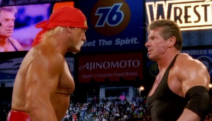 Hulk Hogan and Vince McMahon