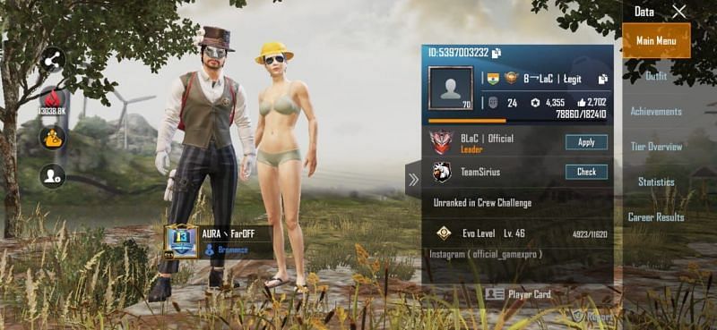 GameXpro&#039;s PUBG Mobile ID