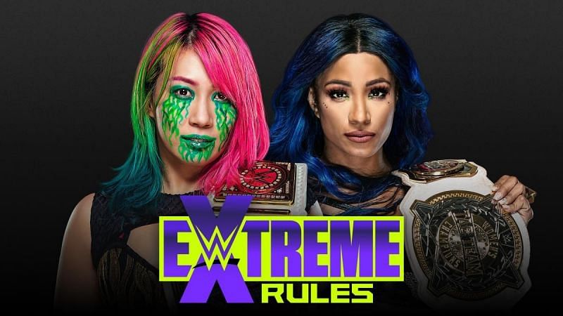 Asuka versus Sasha Banks at Extreme Rules. Who wins?