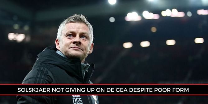 EPL manager Ole Gunnar Solskjaer labels David de Gea as "the best goalkeeper in the world"